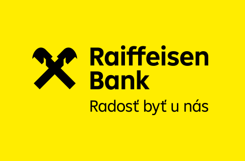 Logo Raiffeisen Bank (žlté pozadie)